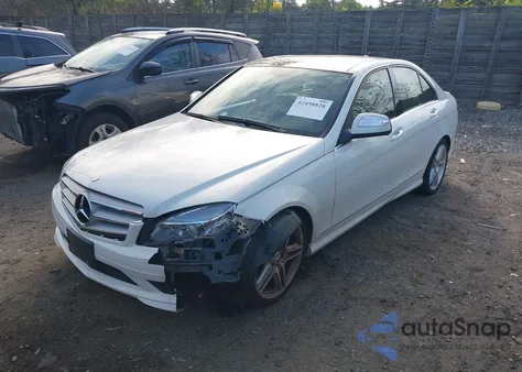 2008 Mercedes-Benz C 350 Sport from USA, damaged, VIN WDDGF56X28F165254